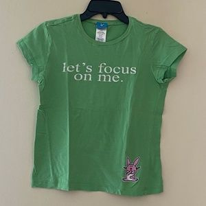Children's "let's focus on me." Short Sleeve Tee